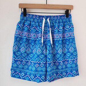 Chubbies Men's Swim Trunks Boardshorts Bathing Suit Blue 7" Inseam Size S